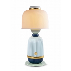 Lampa stołowa Kokeshi blue 29 cm - Lladro