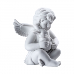 Figurka - Anioł z zającem duży 13 cm