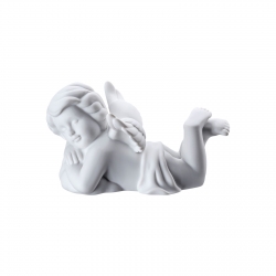 Figurka - Anioł leżący na chmurce średni 6,8 cm
