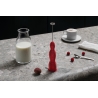 Spieniacz do mleka Pulcina, czerwony - Michele De Lucchi