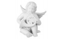 Figurka - Aniołek z rogiem, średni