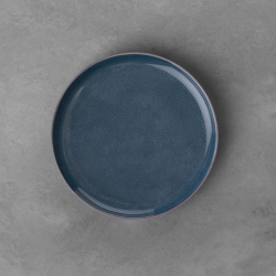 Talerz śniadaniowy niebieski 21 cm - Crafted Denim