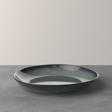 Płaska miska szara 27 cm - Lave Gris Villeroy & Boch 1042593800