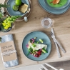 Płaska miska turkusowa 27 cm - Lave Glacé Villeroy & Boch 1042823800