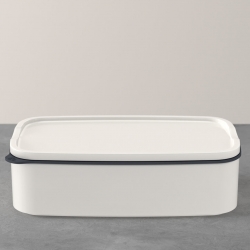 Pojemnik prostokątny biały 20 x 13 x 6 cm - ToGo&ToStay