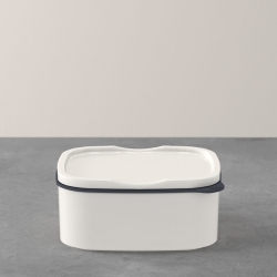 Pojemnik prostokątny biały 13 x 10 x 6 cm - ToGo&ToStay
