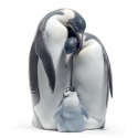 Figurka Rodzina pingwinów 25 cm - Lladró