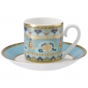 Filiżanka do espresso ze spodkiem - Samarkand Aquamarin