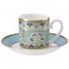 Filiżanka do espresso ze spodkiem - Samarkand Aquamarin