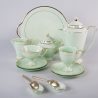 Imbryk Pola - szmaragdowa porcelana