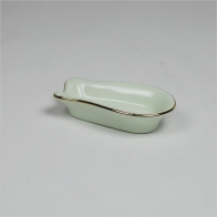 Niekapka (pod łyżeczkę) - szmaragdowa porcelana