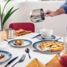 Komplet sztućców Taste Czarny 24 szt. - Sambonet