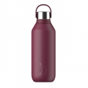 Butelka termiczna Series 2 śliwkowa 500 ml - Chilly's Bottles