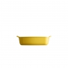 Prostokątne naczynie do zapiekania 22 × 14,5 cm żółty - Emile Henry