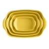 Prostokątne naczynie do zapiekania 36,5 × 23,5 cm żółty - Emile Henry