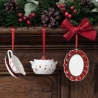 Zestaw 3 ozdób świątecznych w kształcie naczyń do serwowania - Toy's Delight Decoration 1486596666 Villeroy & Boch