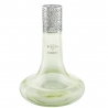 Lampa zapachowa Starck zielona + olejek zapachowy Peau de Soie 250 ml - Maison Berger