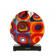 Wazon Kwadraty / Studium kolorów 22 cm - Wassily Kandinsky Goebel 67-062-09-1
