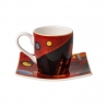 Filiżanka do espresso Heavy Red 100 ml - Wassily Kandinsky Goebel 67062141