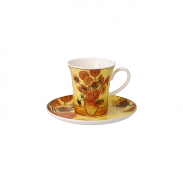 Filiżanka do espesso Słoneczniki 100 ml - Vincent van Gogh Gebel 67062321