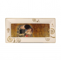 Miska prostokątna Pocałunek 24 x 12 cm - Gustav Klimt Goebel 67062461