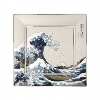 Miska kwadratowa Wielka Fala 30 x 30 cm - Katsushika Hokusai Goebel 67062541