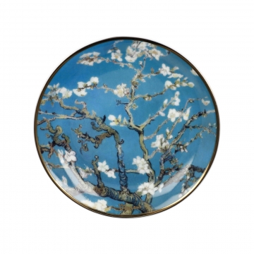 Talerz Drzewo Migdałowe Niebieskie 10 cm - Vincent van Gogh Goebel 67063041