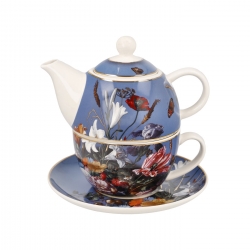 Tea for One Letnie kwiaty 24 cm - Jan Davidsz de Heem