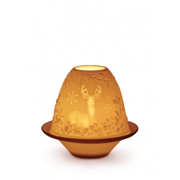 Lampion porcelanowy Jeleń 10 cm - Lladró