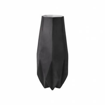 Wazon Polygono Star czarny 33 cm - Kaiser Goebel 23123081