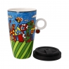 Kubek z pokrywką Happy 400 ml - Romero Britto Goebel 66453121