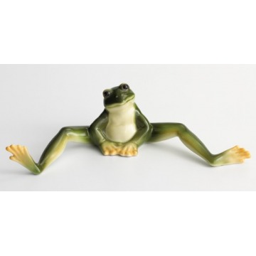 Figurka żaba siedząca - Amphibia Frog