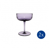 Kieliszek do szampana/pucharek, 100 ml, 2 szt. - Like Lavender Villeroy 1951828210 & Boch