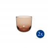 Szklanka do wody 280 ml, 2 szt. - Like Clay Villeroy & Boch 1951798180