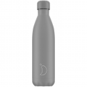 Butelka termiczna Monochrome 750 ml szara - Chilly's Bottles
