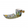 Filiżanka z podstawką Desert Life 100 ml - James Rizzi Goebel 26102721
