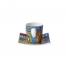 Filiżanka z podstawką Summer in the City 100 ml - James Rizzi Goebel 26102731