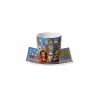 Filiżanka z podstawką Summer in the City 100 ml - James Rizzi Goebel 26102731