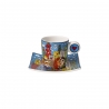 Filiżanka z podstawką Summer in the City 100 ml - James Rizzi Goebel 26102731