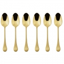 Komplet łyżeczek Taormina 6 szt. złoty - Sambonet