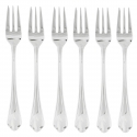 Zestaw 6 widelczyków do ciasta Filet Toiras - Sambonet