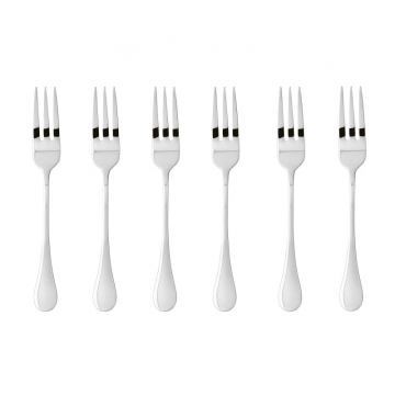 Zestaw 6 widelczyków do ciasta - Sambonet