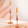 Świecznik pomarańczowy 15 cm - Like Home Villeroy & Boch 19-5303-5428