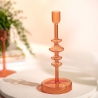 Świecznik pomarańczowy 24 cm - Like Home Villeroy & Boch 19-5303-5422