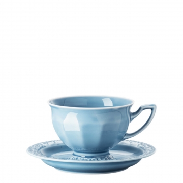Filiżanka do espresso ze spodkiem - Maria en Vogue Blue Rosenthal