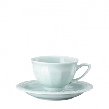 Filiżanka do espresso 80 ml ze spodkiem - Maria en Vogue Mint Rosenthal 10430-407167-14721/14722