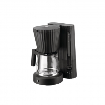 Przelewowy ekspres do kawy czarny 1,5 l - Alessi
