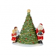 Św. Mikołaj przy choince 23 cm - Christmas Toys 1483276641