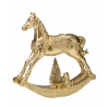 Konik na biegunach złoty 30 cm - Palais Royal
