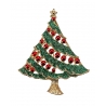 Świąteczna Choinka broszka 5 cm Noel